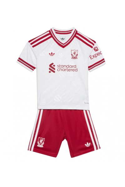 Liverpool Alexis Mac Allister #10 Babyklær Borte Fotballdrakt til barn 2026-27 Korte ermer (+ Korte bukser)